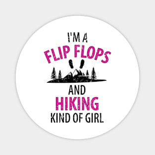 Mountains Hiking Magnet